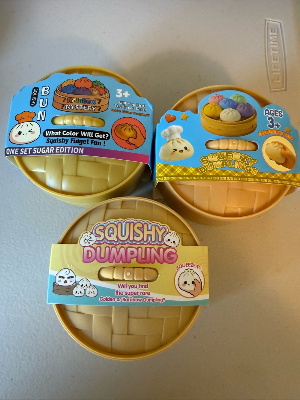 Dumplings Squishy set of 3